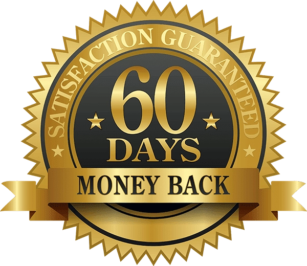 60 day money back guarantee