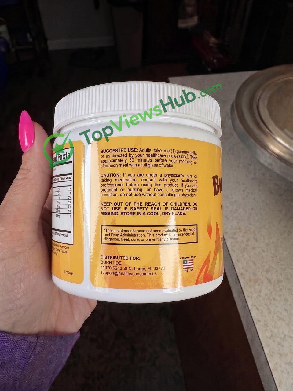 BurnTide Dosage