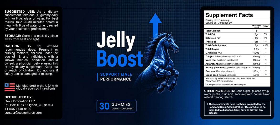 Jelly Boost Label