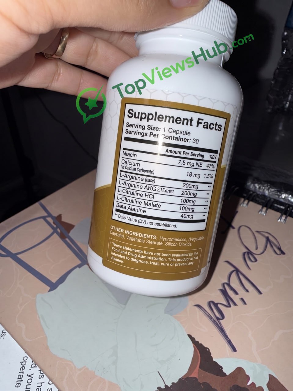 MemoHoney Ingredients