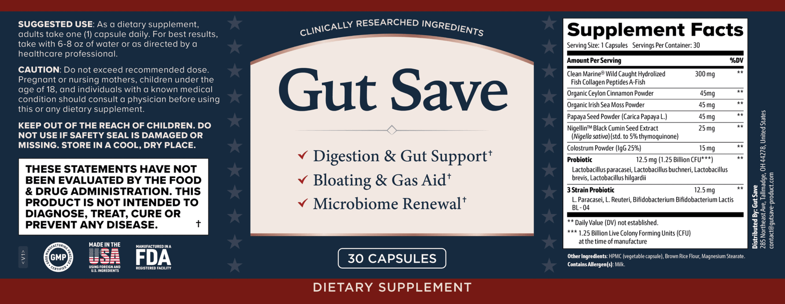 gut save label