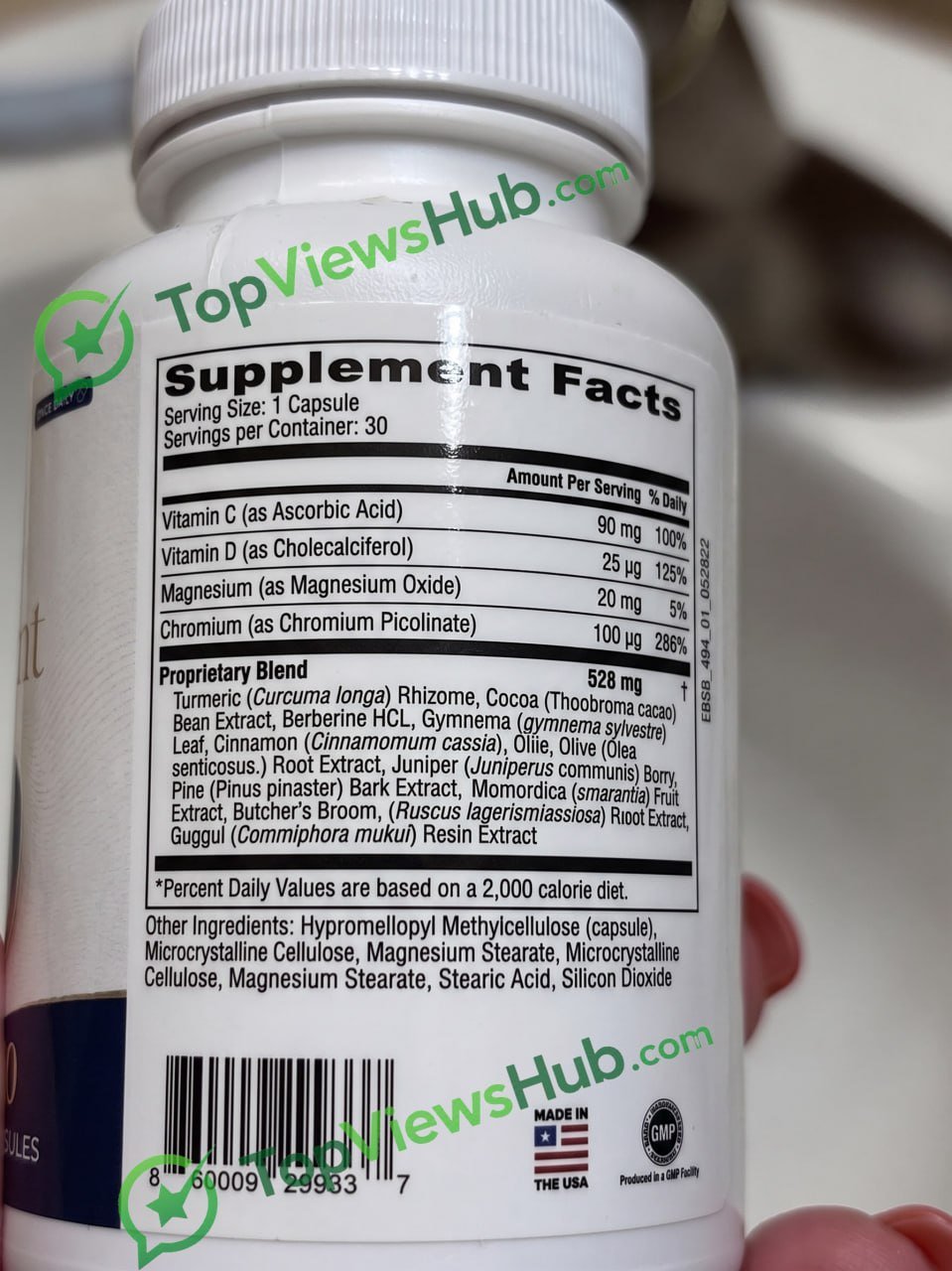 MetaGlucent Ingredients